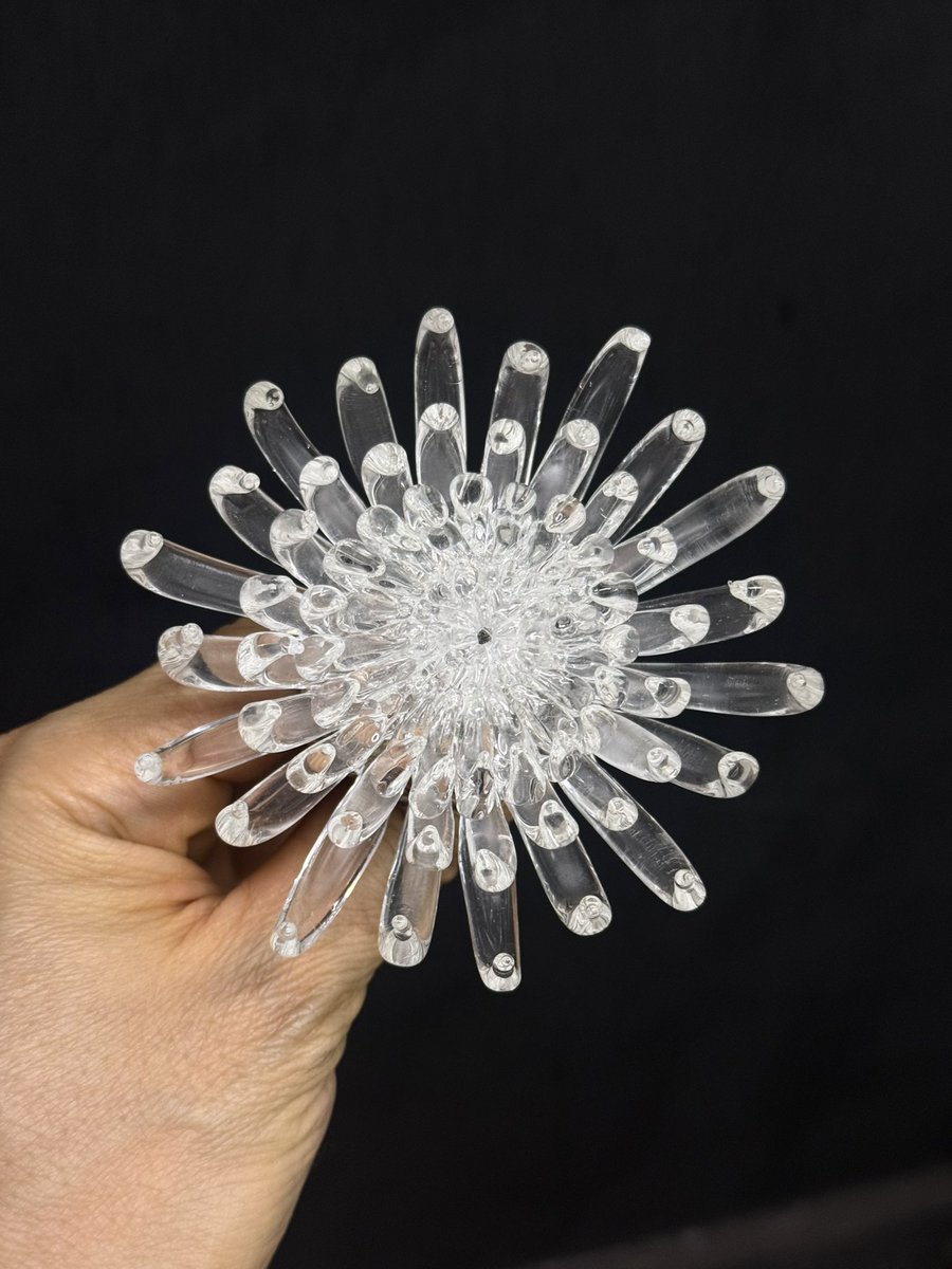 Utsusemi_Glass Sculpture tweet media