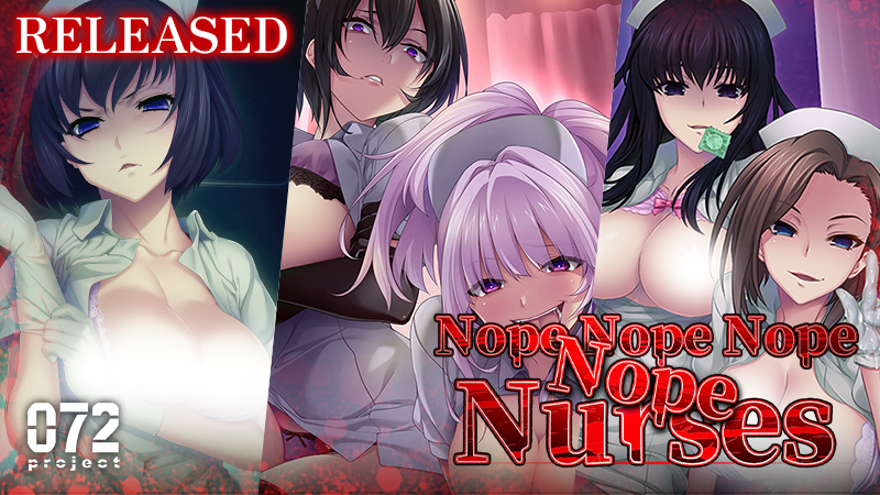 🤫〖Nope Nope Nurses〗,
〖Nope Nope Nope Nope Nurses〗,
〖Nope Nope Nope Nurses〗RELEASED~🎊
072project.com/r18/shop?pg_id… 

#R18 #NSFW #072Project #病房軼事 #搾精病棟 #護士 #ADV #M向 #DarkOne