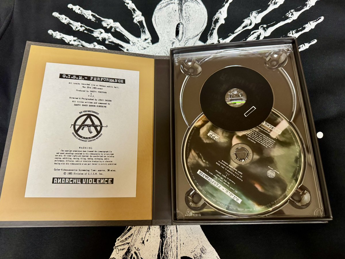 G.I.S.M.伝説の1stビデオ「Performance」40年ぶりDVD化