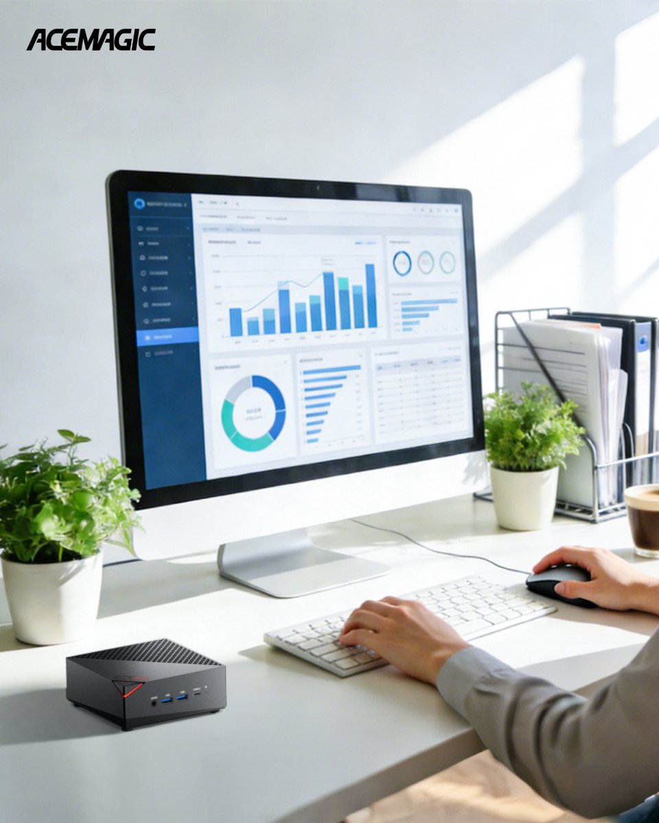 Acemagic_MiniPC's tweet photo. ACEMAGIC Mini PC - Minimal desk, maximum output ⚡
A Mini PC that just fits your space🌿🖥️

🏷️ Claim your discount code ACEFAN3 and upgrade your setup today!
👉 https://t.co/x9NhkzTiTT

#ACEMAGICMiniPC #ACEMAGICPC #MiniPC #Computer https://t.co/1aOC8VckVk