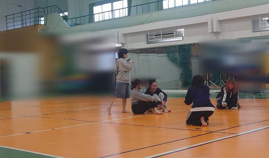 本日4年生はダンスの授業がありました！身体表現だけではなく、発想力も大切だと改めて気付きました。
4年間の学びを存分に活かしてより良いものにしていこうと思います！
 #名古屋芸術大学  #声アク6期生  #声優アクティングコース