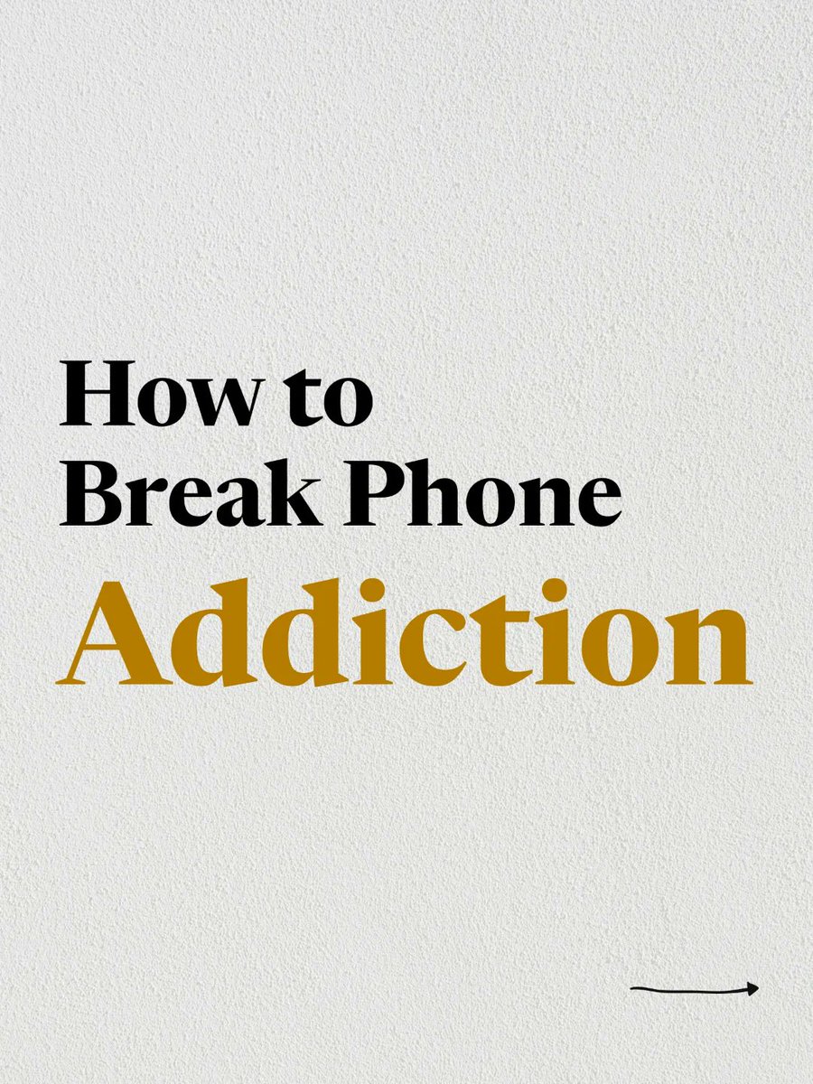 powerbeastt's tweet photo. How to Break Phone Addiction : 

- thread - https://t.co/VpN3WFBLC3