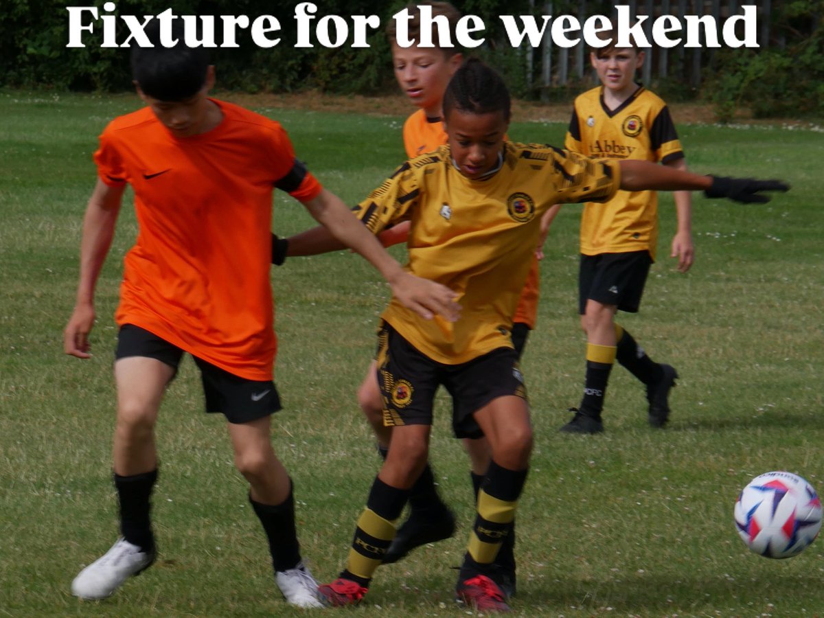 PCablesU13's tweet photo. One fixture this weekend

Saturday 11th April
Vs Prescot Roma 
🕣 11:50 am
Thomas Lane Playing Fields
@_myfl_

 Sunday 12th April
 No fixture 

@MCSoccerSchools
@CablesJFC https://t.co/eyXDbbkH1F