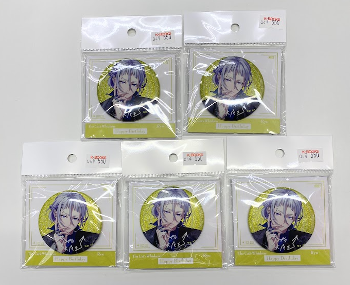 入荷情報】 「Paradox live」 BIRTHDAY GOODS 2025 グリッター缶バッジ