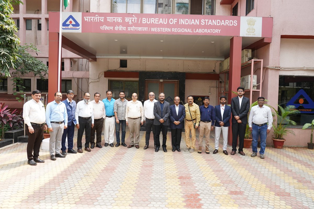 Bureau Of Indian Standards ,WRL | Mumbai tweet media