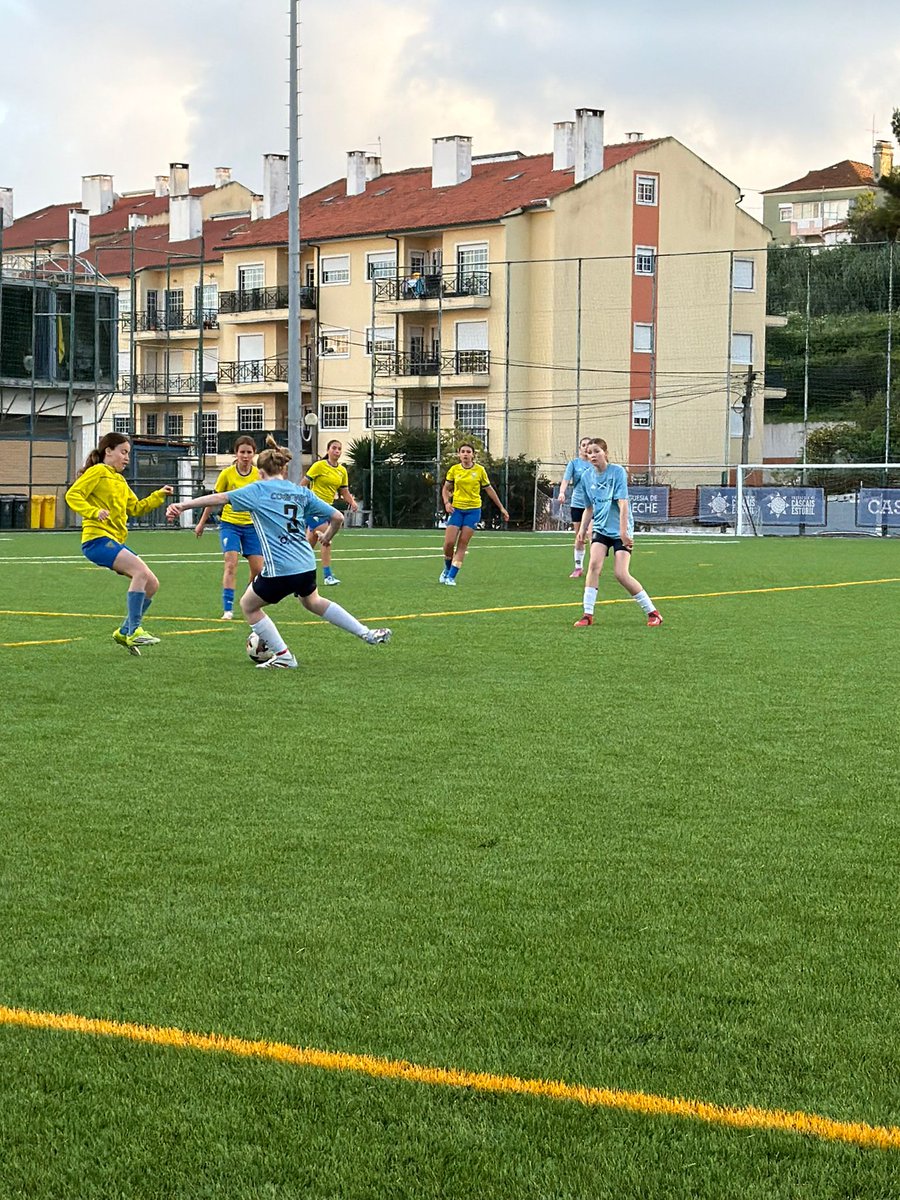 Mrs_Daye's tweet photo. Cia had another awesome experience with @scotlandcoerver to Portugal 🇵🇹 this week.  A great group of girls, led by superb coaches and back in her favoured number 3 jersey all added up to a tremendous trip.  She is buzzing! https://t.co/8rjh5Kophb