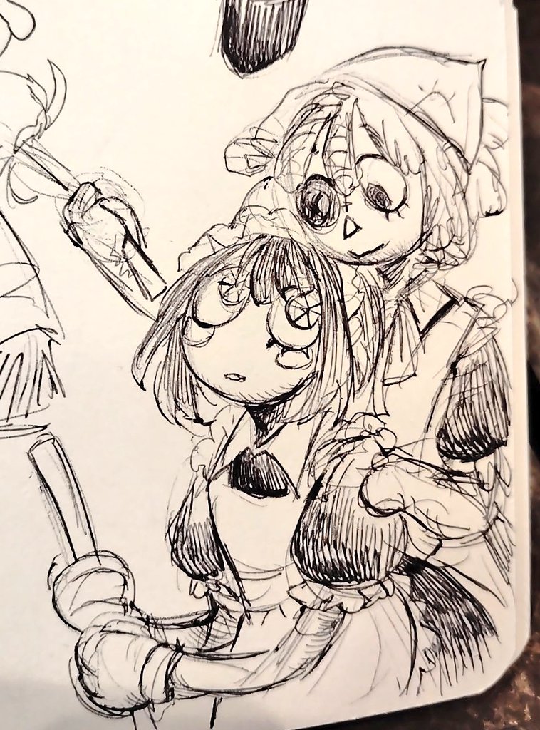 Doodled maid ragapom too! 