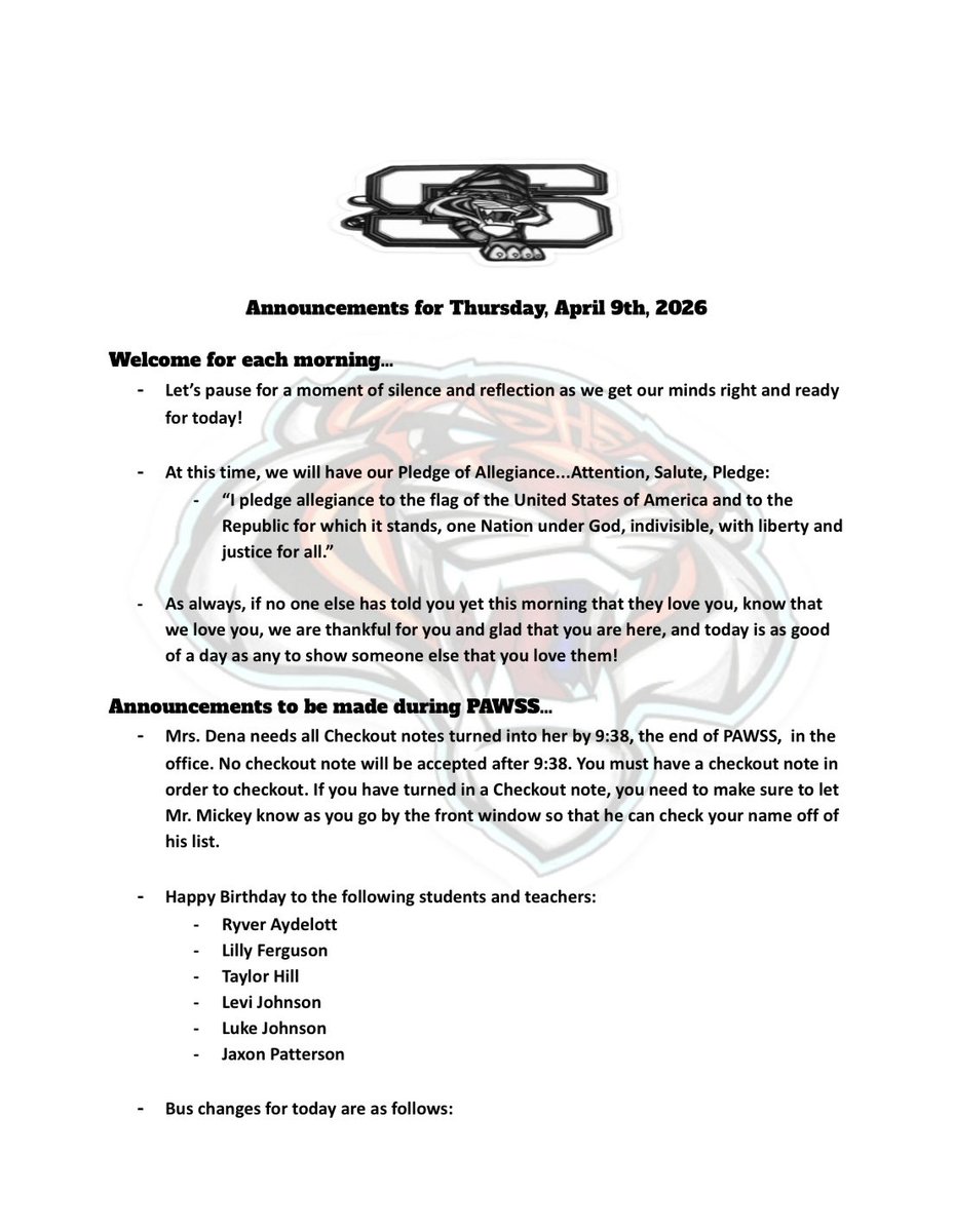 Saltillo High School tweet media