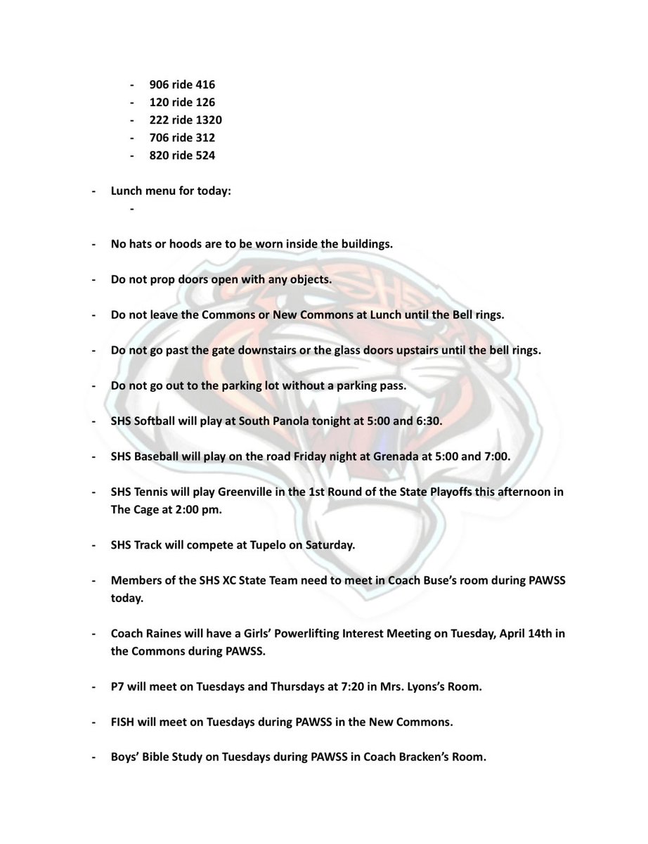 Saltillo High School tweet media