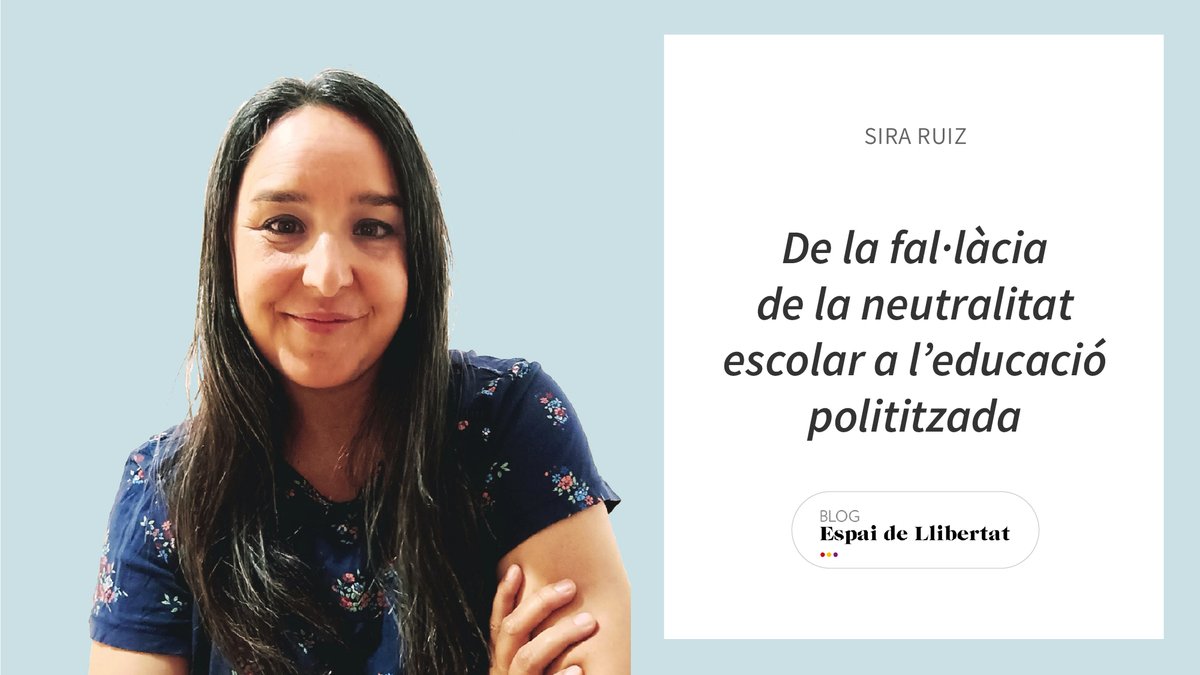 “La digitalització ha estat més una imposició des de fora que una estratègia pedagògica construïda des de dins”.

✒️ Sira Ruiz al blog #EspaideLlibertat

blog.ferrerguardia.org/de-la-falacia-…