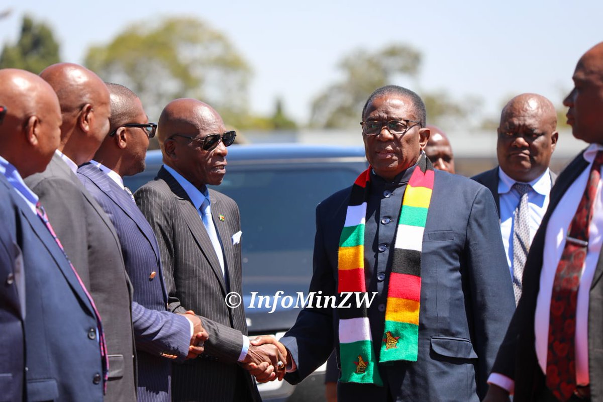InfoMinZW's tweet image. His Excellency, President @edmnangagwa has arrived at Greenfields Retail Centre in Belvedere, where he is Guest of Honour for the official commissioning ceremony.
#Vision2030