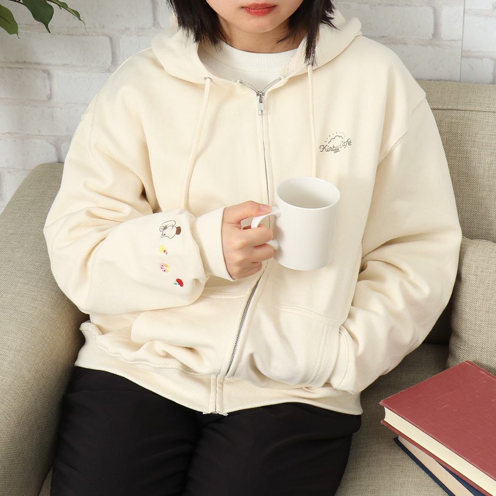 星のカービィ　playful kirby パーカー　白 新商品情報// おうち時間をかわいく彩る新アイテムが4月17日より登場