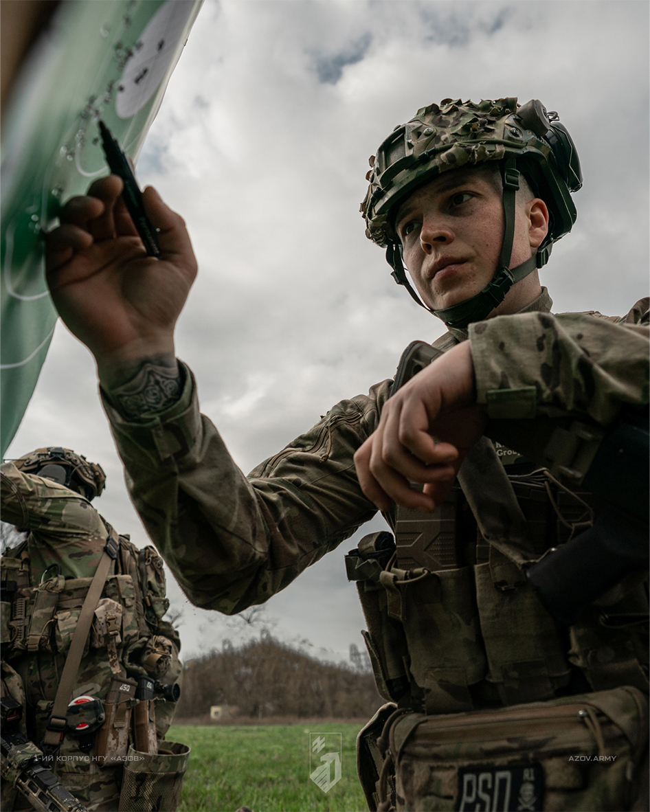 First Corps Azov of the National Guard of Ukraine tweet media