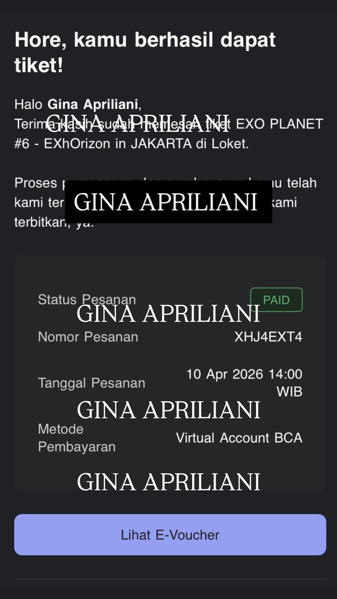 Gina apriliani Jasa apply fansign + cut line info tweet media