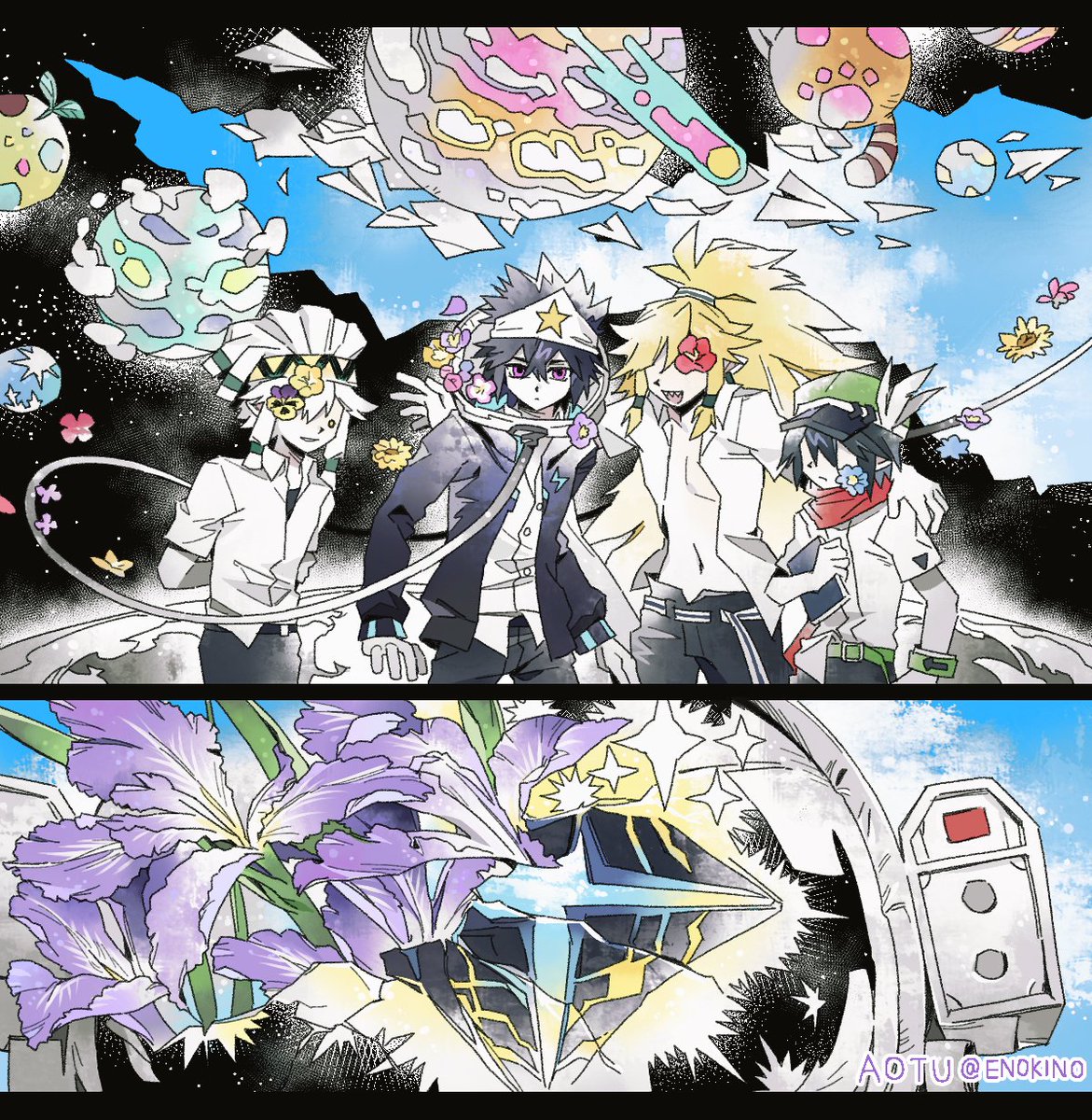 宇宙诞生的星
——愿他永远自由🌌
#凹凸世界 #aotuworld