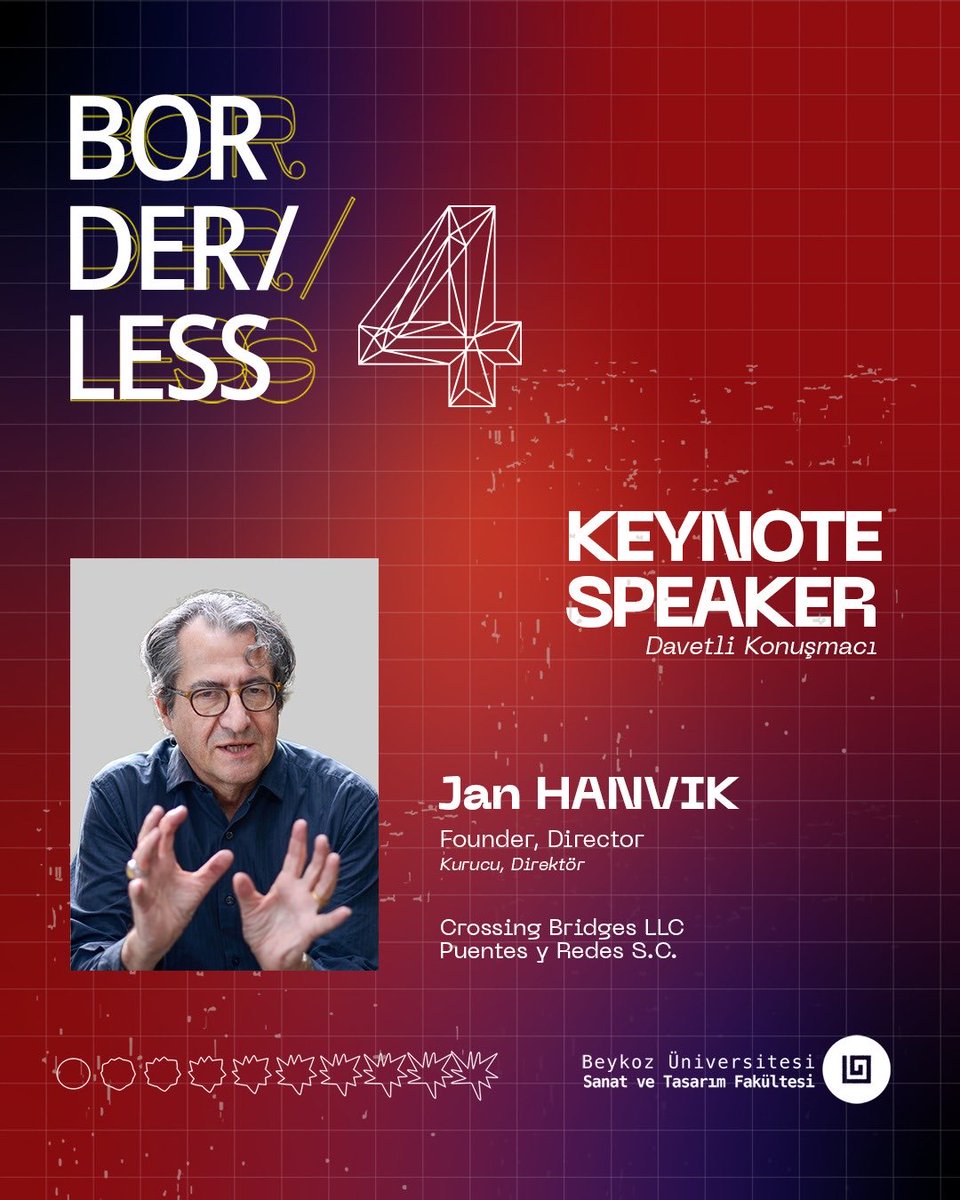 borderlessbykz's tweet photo. Border/less 4.0 kapsamında bu yılın davetli konuşmacıları olarak Jan Hanvik ve Mark DeGarmo’yu ağırlamaktan mutluluk duyuyoruz. https://t.co/JHCfOkkWUM