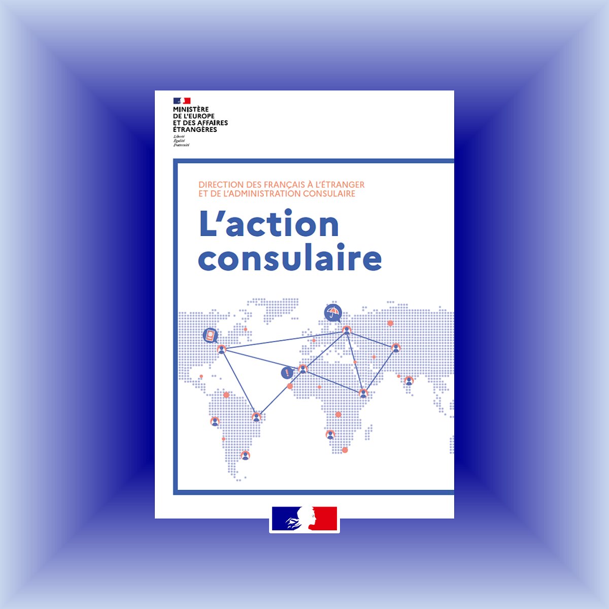 FR_Consulaire's tweet image. 📚 #VendrediLecture
🛡 Connaissez-vous la deuxième mission d’un consulat ? Son rôle est de vous protéger lors de votre séjour à l’étranger.
🔗 Retrouvez plus d’informations dans notre brochure, disponible sur : swll.to/LoerXDI
@francediplo