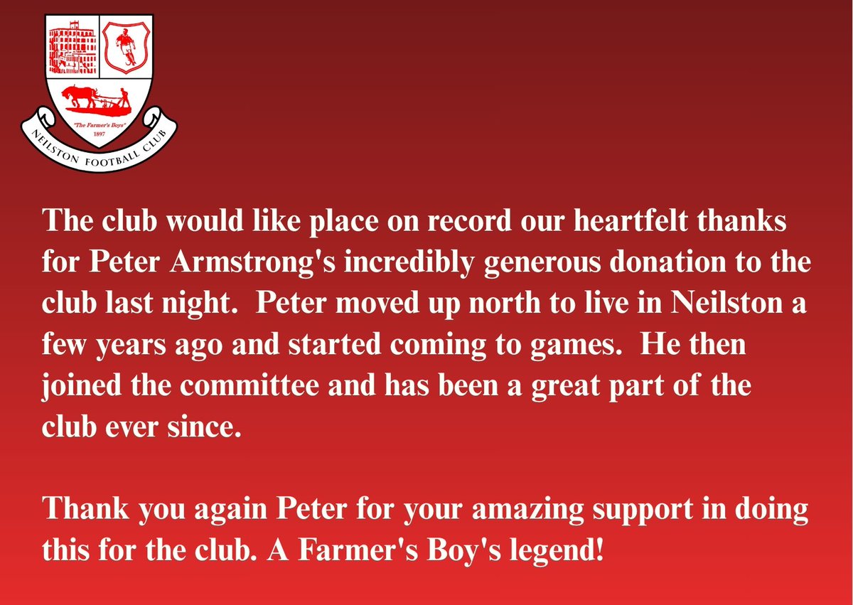 Neilston F.C. 🇵🇪 tweet media