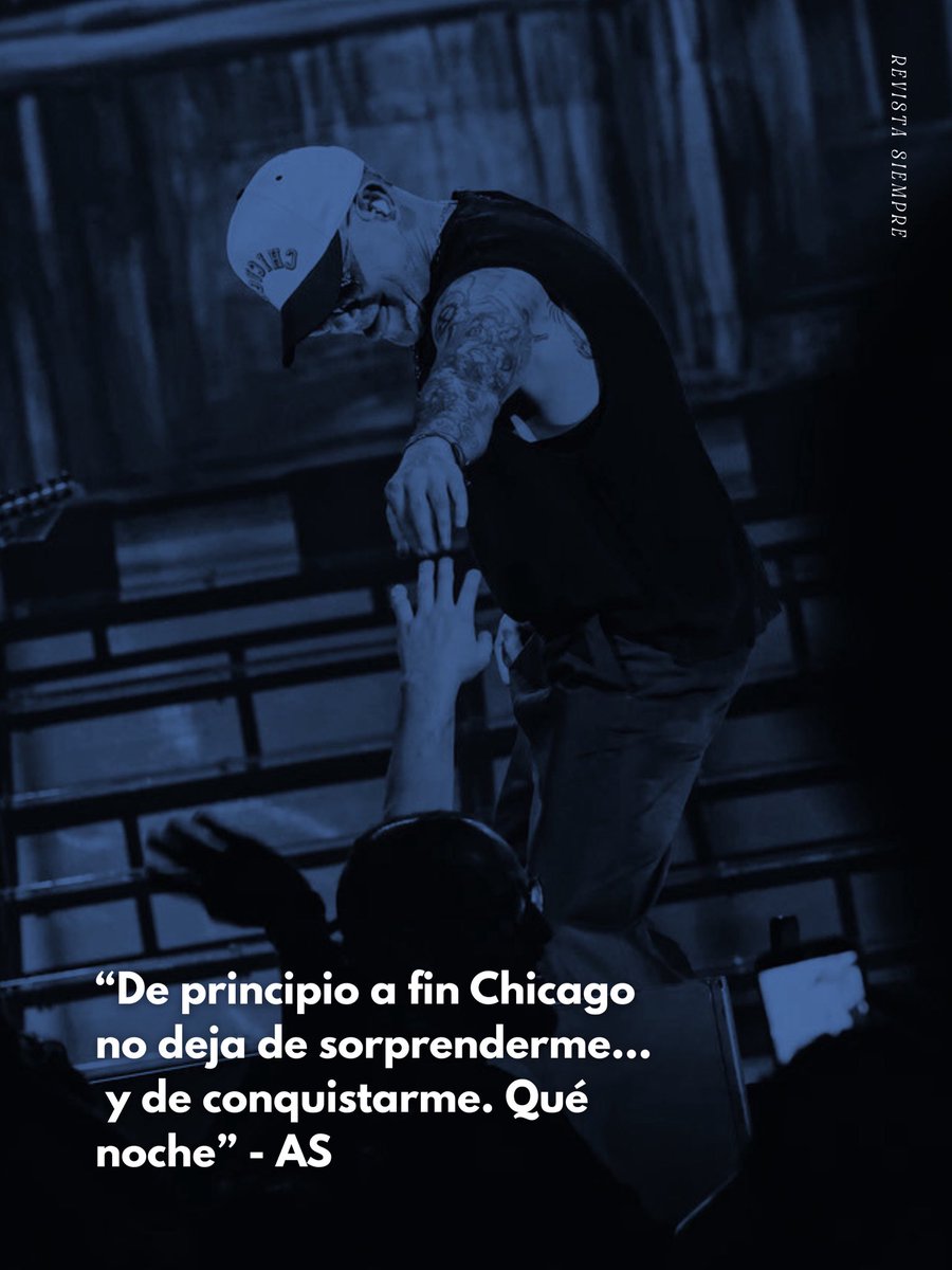 Hay conciertos que se recuerdan,
y otros —como este—
que se quedan a vivir pa’ siempre.

<a href="/AlejandroSanz/">Alejandro Sanz</a> ✨❤️‍🔥