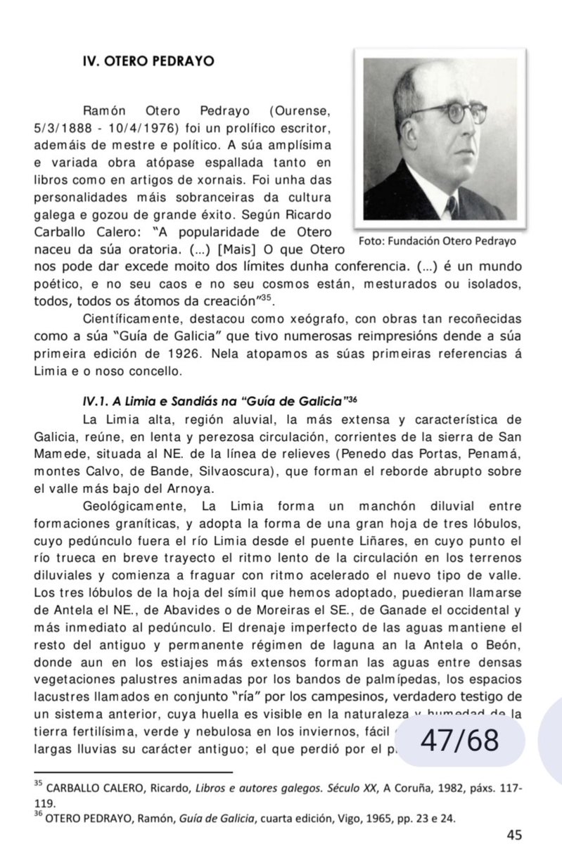 Gandara27Pepe's tweet photo. A  #LIMIA E #SANDIÁS NA GUIA DE GALICIA DE DON RAMÓN
📚 2026, Ano Oteriano
Desde o #ConcellodeSandiás sumámonos a esta #conmemoración con esta #escolma de #textos  sobre a #Limia, a #LagoadeAntela e #Sandiás recoñecendo a Otero Pedrayo como un referente intelectual. https://t.co/fFsNaYGGoj