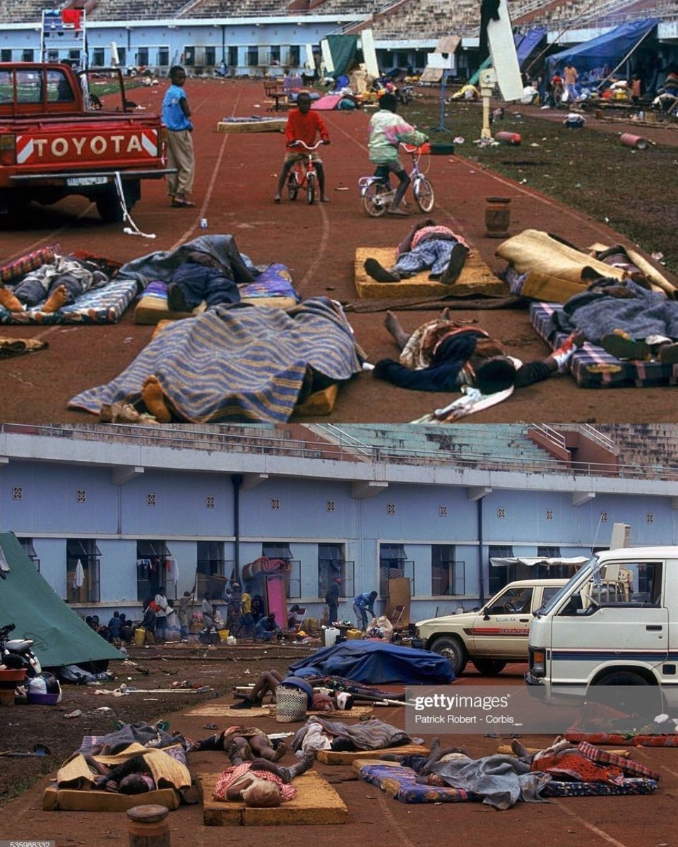 KEA2021's tweet image. You can #deny the #Genocide against the #Tutsis in #Rwanda in 1994, but you cannot hide this truth, the #leadership of @PaulKagame @rpfinkotanyi is a miracle from #God.On the pictures,its the same Amahoro Stadium in #Kigali stadium but with diffrerent stories,#Kwibuka32