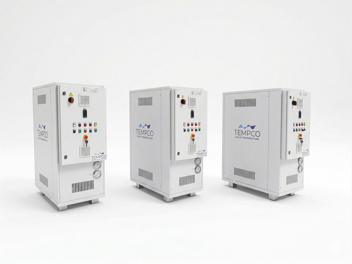 Tempco_it's tweet photo. Centraline di #termoregolazione monofluido #Tempco per applicazioni nei settori chimico e #farmaceutico per termostatazione di #reattori smaltati con ampi range di temperatura, compresi tra -30/+300° C. 
 #TCU #efficienza #solidtemperature 
https://t.co/xWLqdq3W5P https://t.co/HuAf7nl4TE