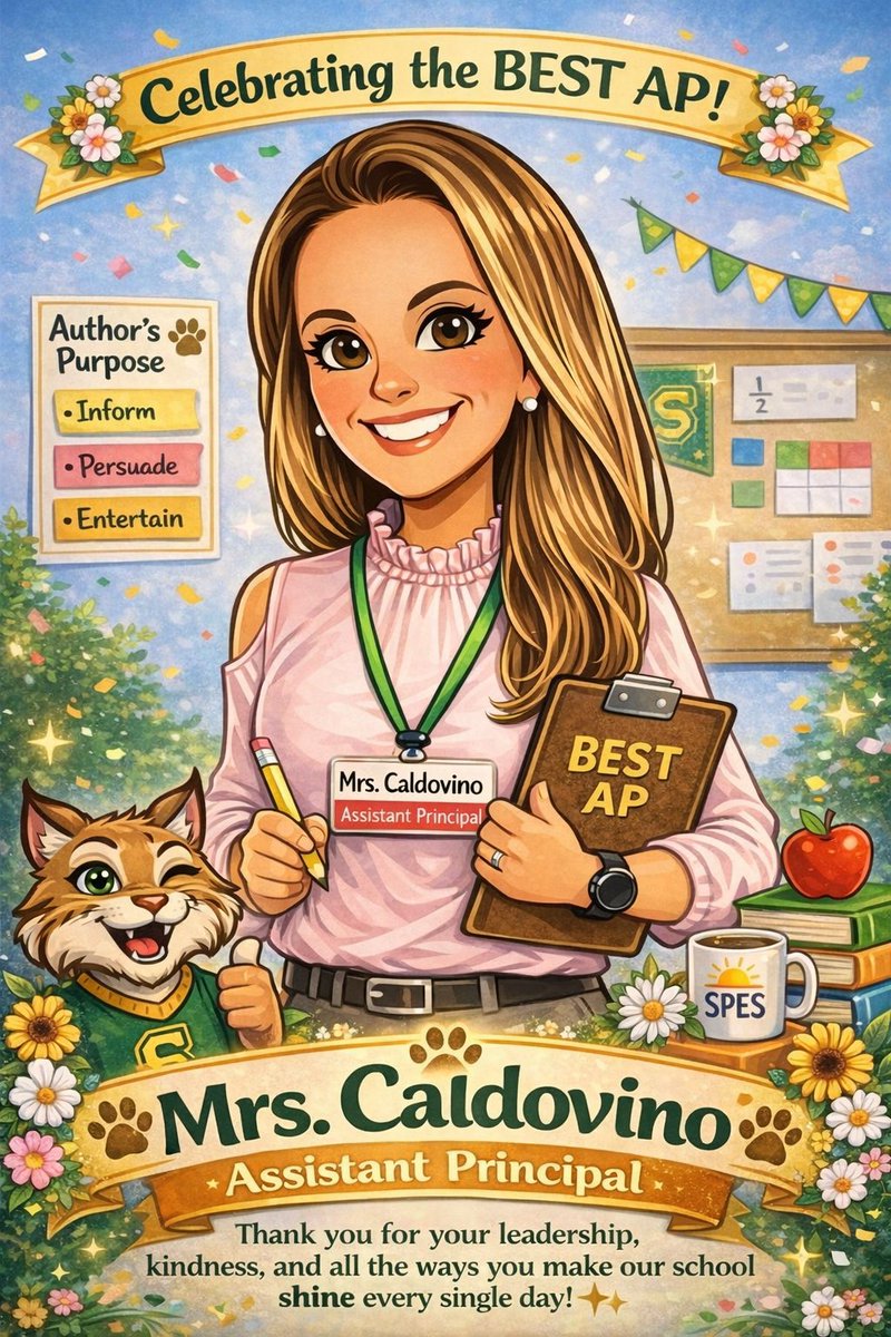 AngelaBrentHar1's tweet photo. Day 5 Finale π©·π
All week we celebrated....today we crown the BEST! ππ
Mrs. Caldovino, thank you for leading with heart and making Sunrise Park shine!πβ¨οΈ We truly love you!π©· #BestAP #AssistantPrincipalWeek @CCaldovino @KristinMenschel @pbcsd @southPbcsd https://t.co/PH1U1snepM