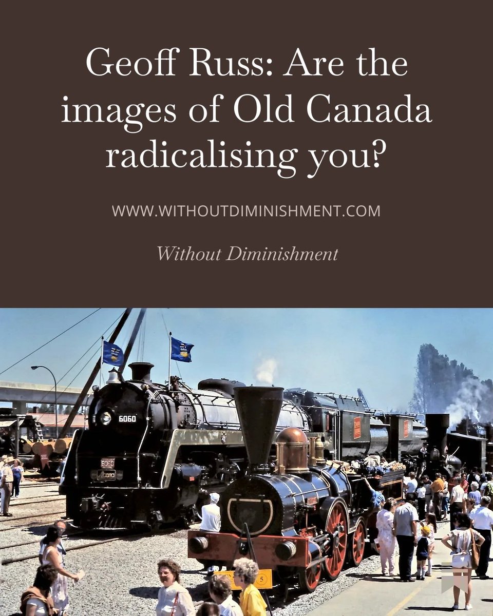 GeoffRuss3's tweet image. I too enjoy watching those nostalgia-wave edits on the feed. The images of Vancouver, Toronto, and Calgary in the 1970s, 1980s, and 1990s motivate me, even if I could barely walk at the time. 

People say the edits show a false vision of the past. I say they show a better