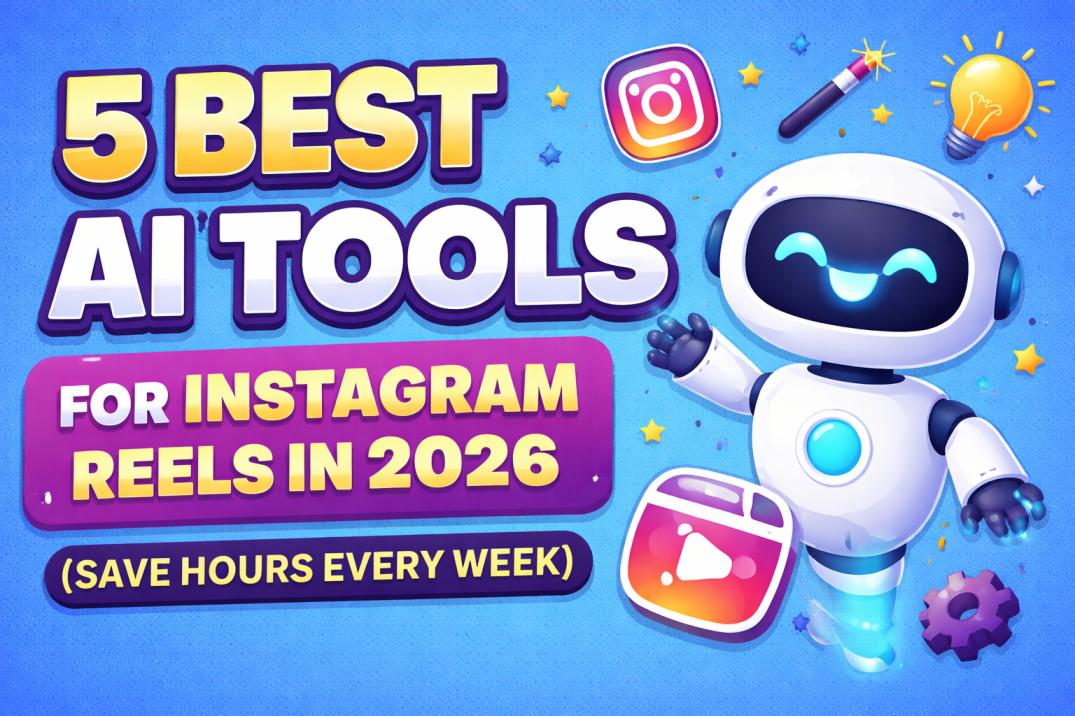 bot_bunch's tweet photo. 5 Best AI Tools For Instagram Reels in 2026 (That Actually Work) https://t.co/5YFsiYmbLz Struggling to create Reels consistently? 😩
Save hours, grow faster &amp; create better content.
👇 Check them out now
#AITools #InstagramReels #ContentCreators https://t.co/qeBkFFmrlz