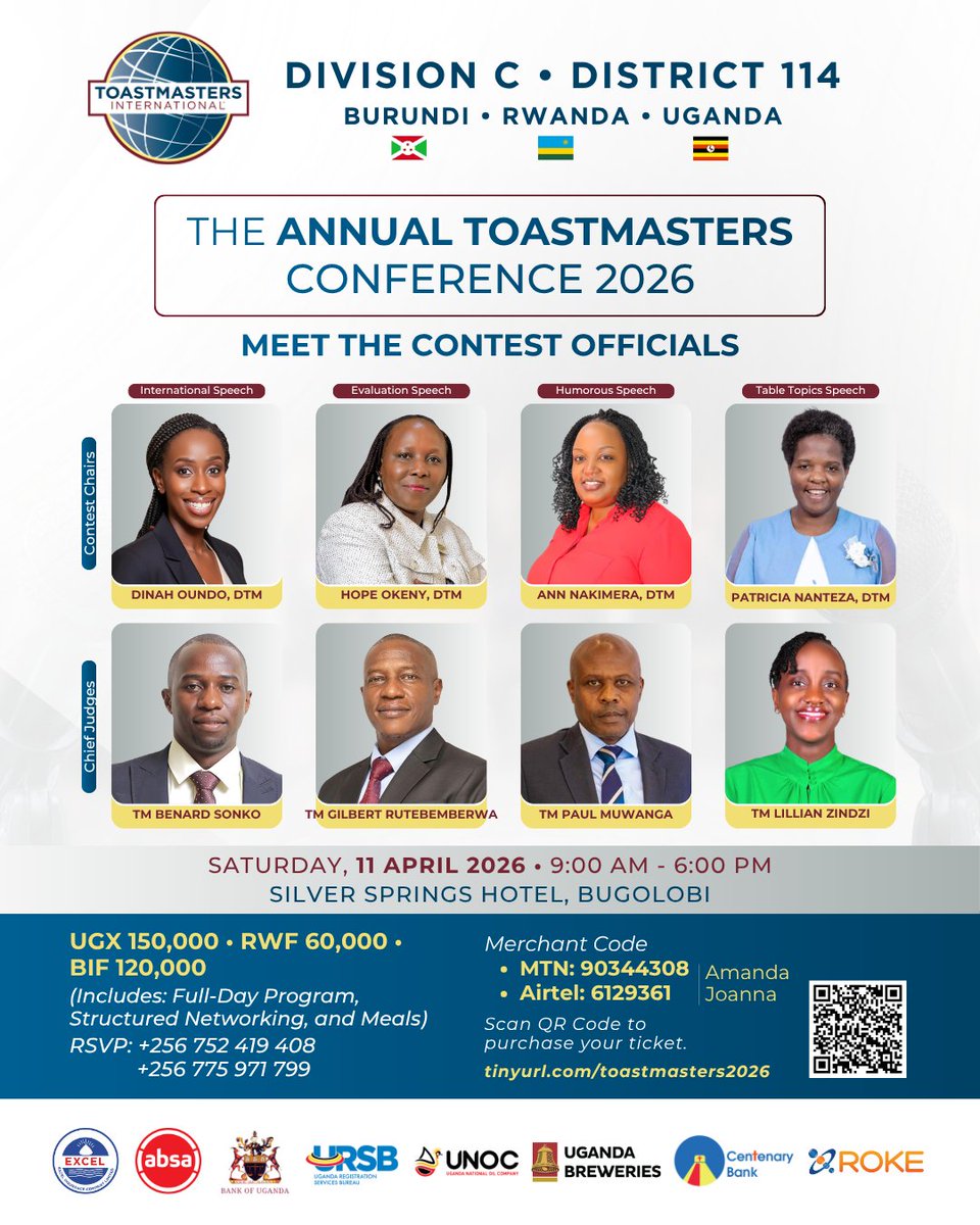 Toastmasters Uganda tweet media