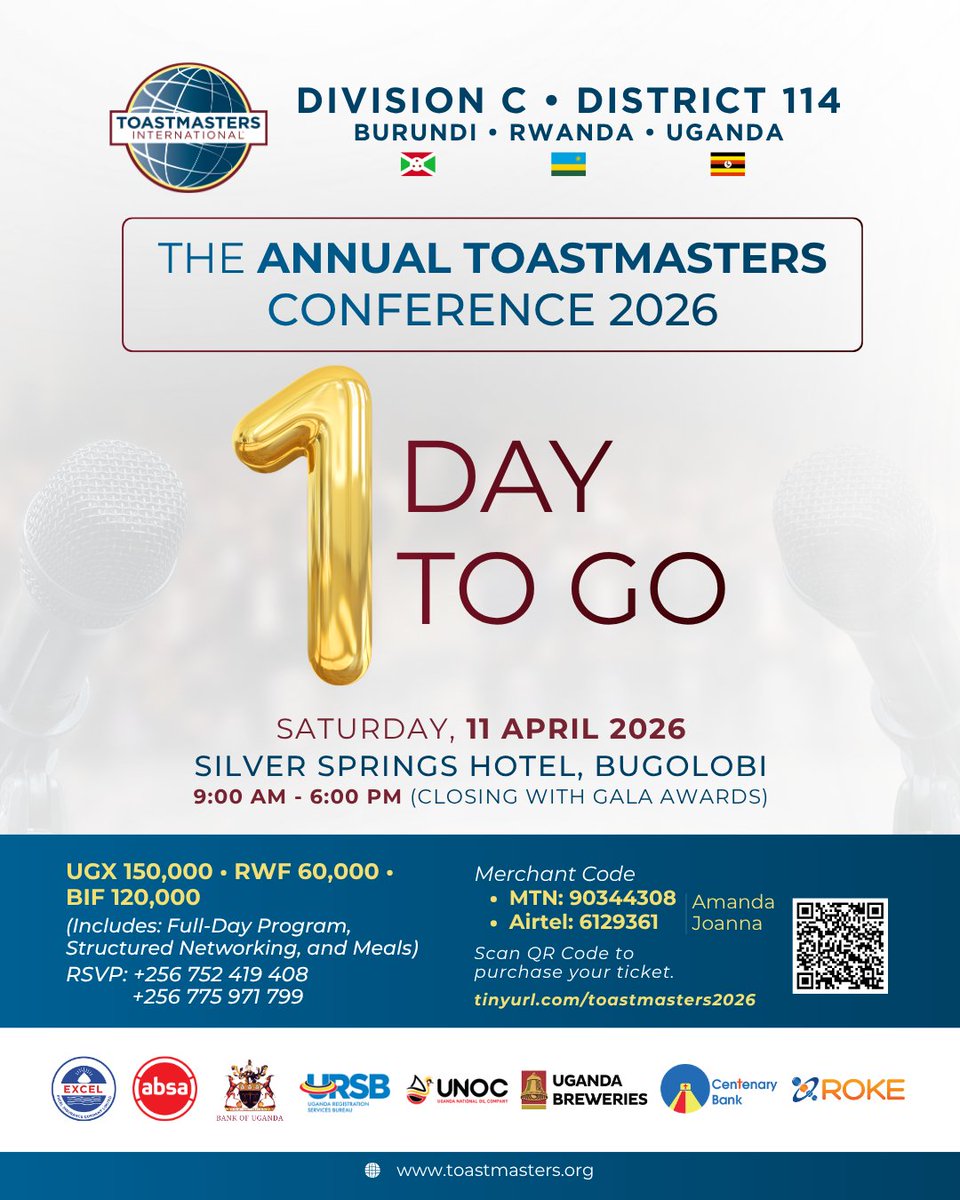 Toastmasters Uganda tweet media