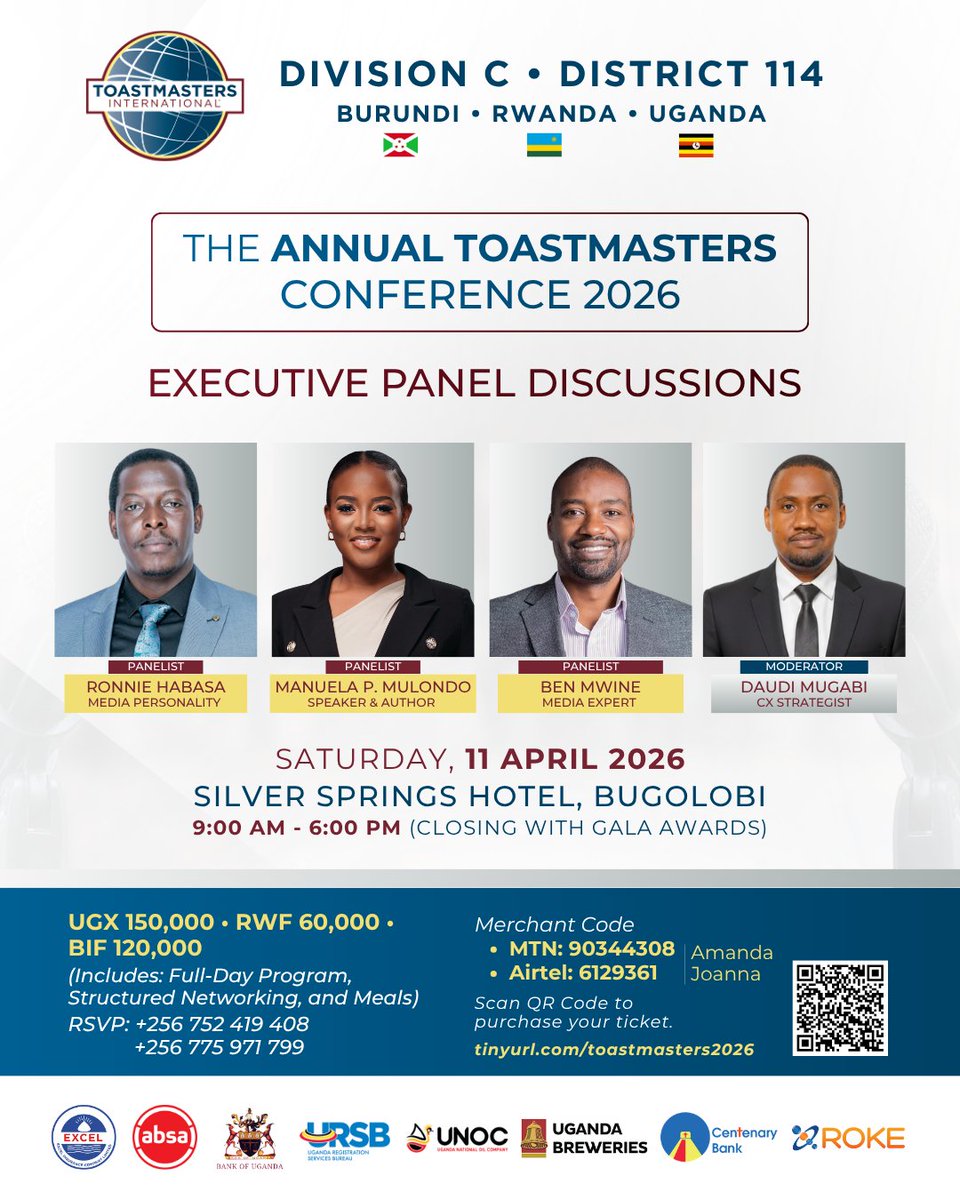 Toastmasters Uganda tweet media