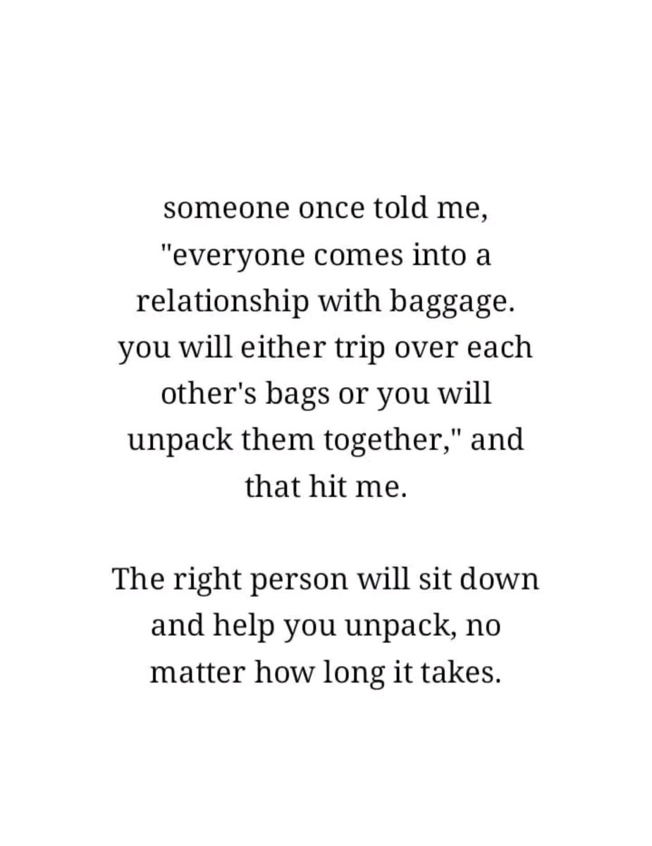 Someone once told me,...