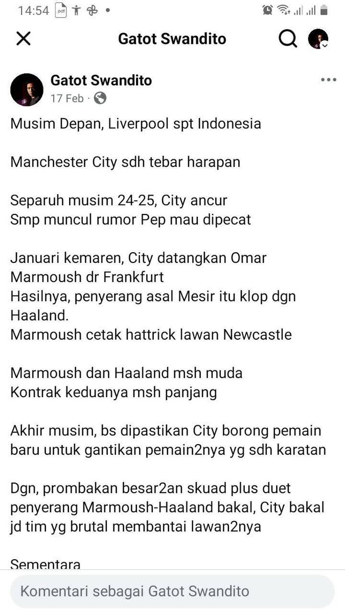 gatot swandito tweet media