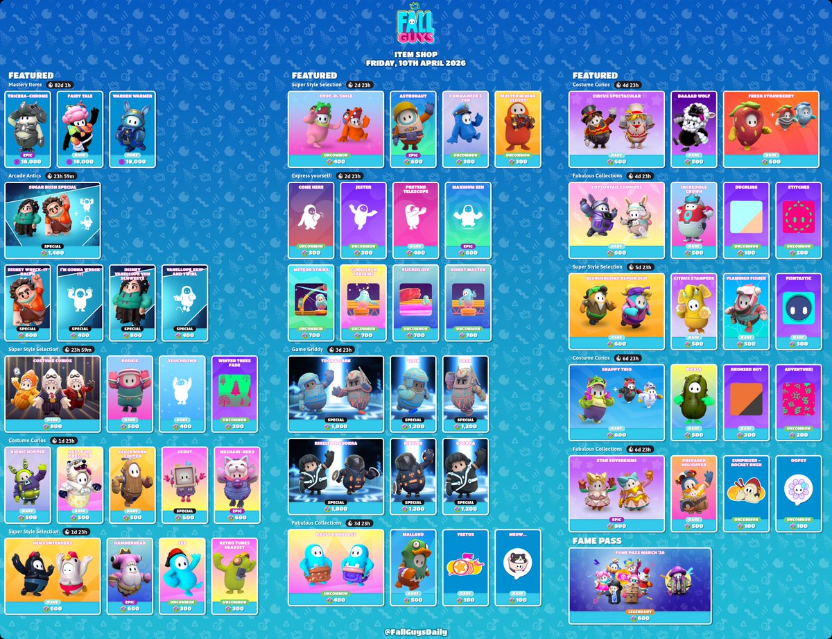 Fall Guys News tweet media