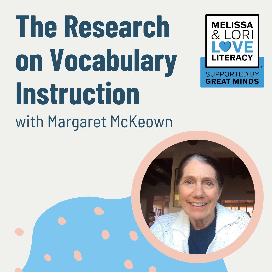 According to expert Margaret McKeown, words should be “running through the classroom.” 🏃‍♀️‍➡️

Vocabulary learning is like climbing a ladder (not crossing a finish line). 🪜

🎧 Tune in today. 

🎙️ podcasts.apple.com/us/podcast/mel…