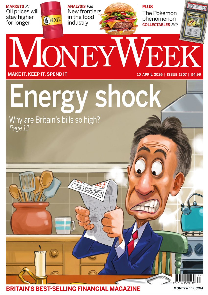 MoneyWeek's tweet image. Why are our energy bills so high? Find out in the latest issue of MoneyWeek magazine, out now!

#energy #edmiliband #labour #keirstarmer