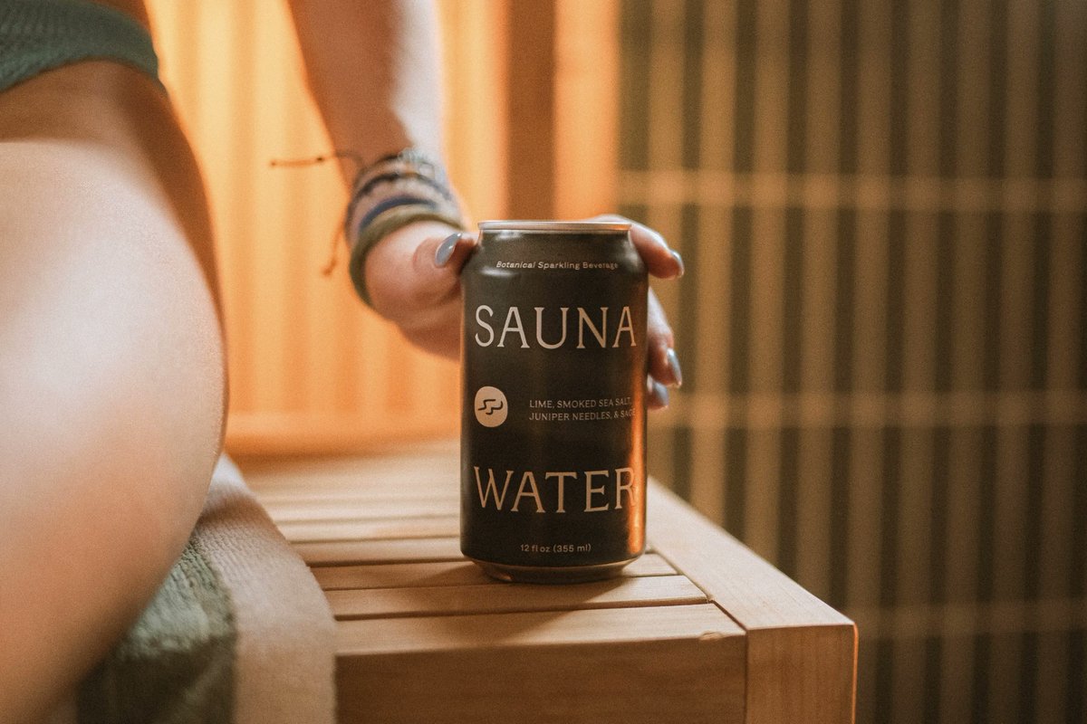 Minneapolis-based studio <a href="/MalleyDesign/">Malley Design</a>’s identity for Sauna Water pairs Season Mix Regular with Denim INK from Displaay, balancing Scandinavian restraint with a warmer and more welcoming touch.