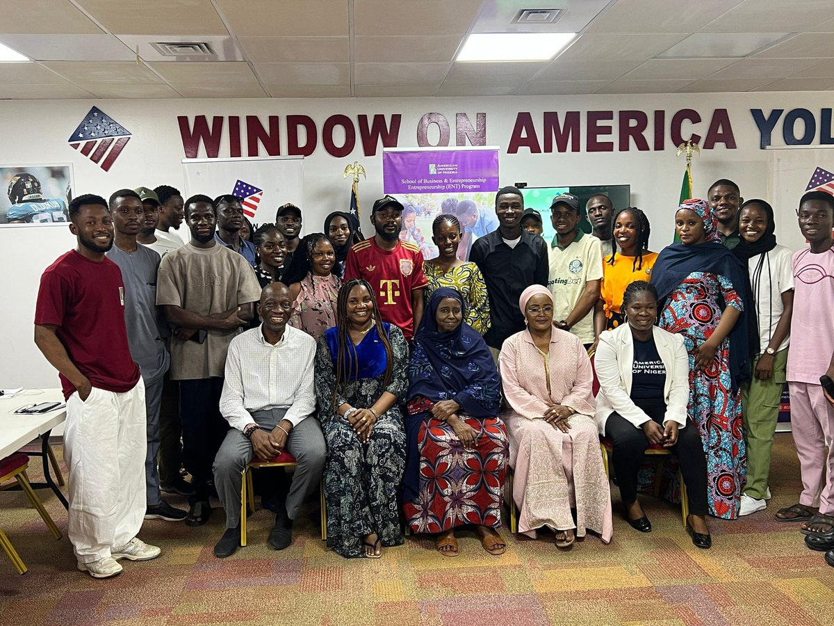 bigbash516's tweet photo. During my NYSC at the American University of Nigeria, I started the Level Up program with a simple vision for growth and entrepreneurship. It wasn’t perfect, but I began anyway and the right people showed up.
This is just the beginning.
#LevelUp #AUN #Leadership #Entrepreneur https://t.co/IkixNspAHa