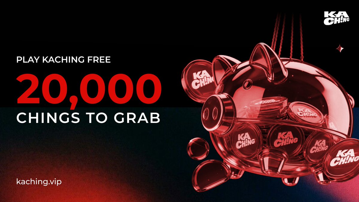 Kaching! tweet media