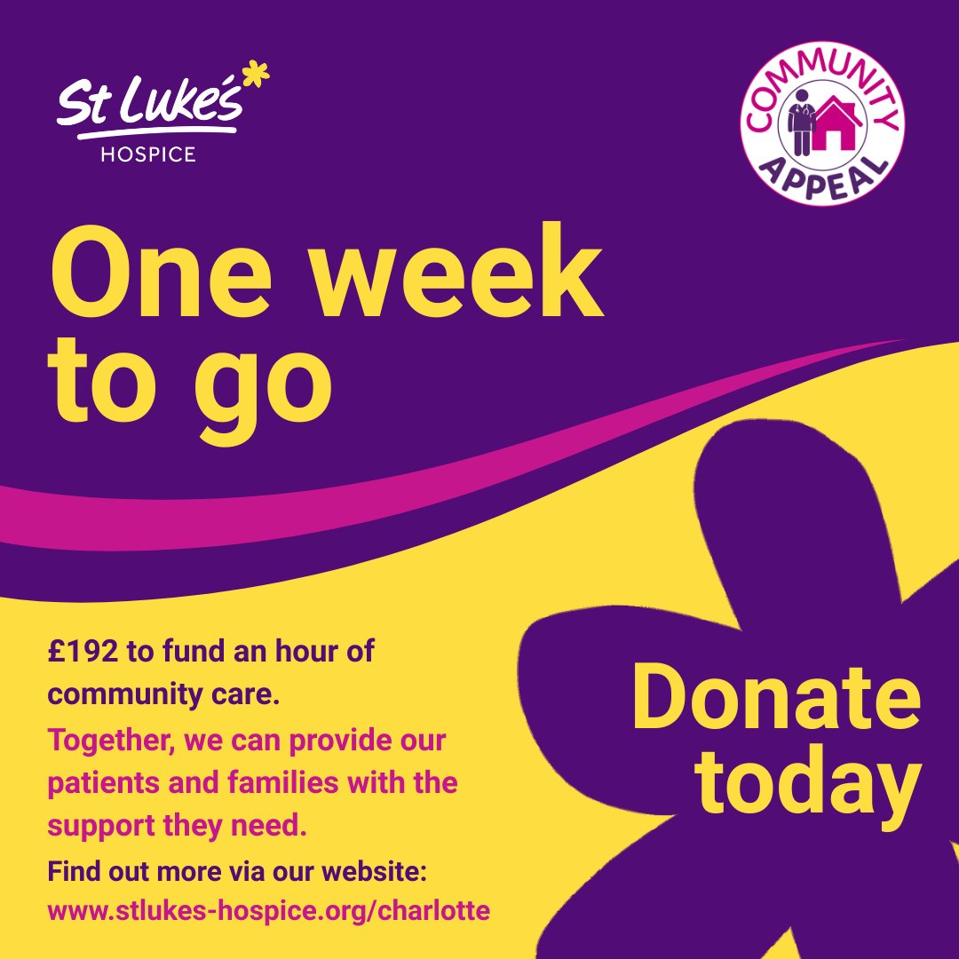 St Luke's Hospice tweet media