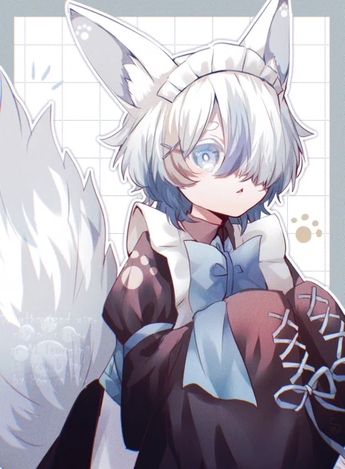 #凍結祭りでフォロワー減ったから自己紹介して逆に増やす もふもふな猫耳や狐耳っ子描いてます! よろしくお願いします～!