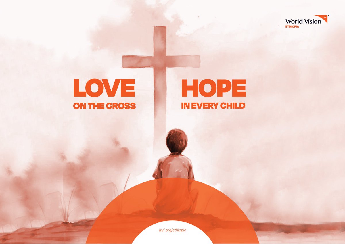 WorldVisionEth's tweet image. “ነፍሱን ስለ ወዳጆቹ ከመስጠት ይልቅ ከዚህ የሚበልጥ ፍቅር ለማንም የለውም።” – ዮሐንስ 15:13

“Greater love has no one than this: that he lay down his life for his friends.” – John 15:13

This Good Friday, Jesus’ sacrifice lives on in every child’s hope.

#GoodFriday