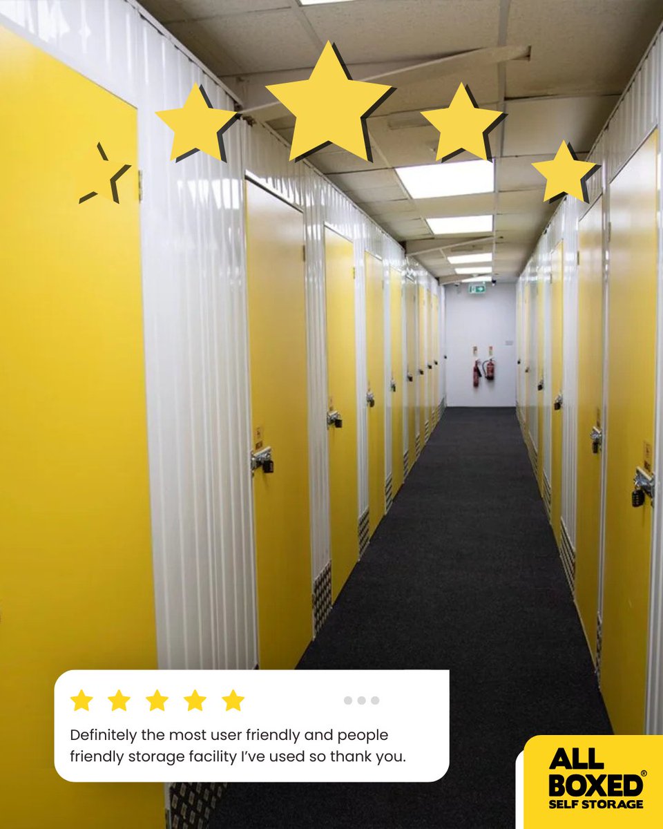 allboxed's tweet image. Feedback like this is exactly what we strive for 🙌

Storage should feel simple, stress-free, and supported by a team that genuinely cares

We’re so glad this experience delivered just that. 💛

#storagesolution #selfstorage #storageunits #ukstorage