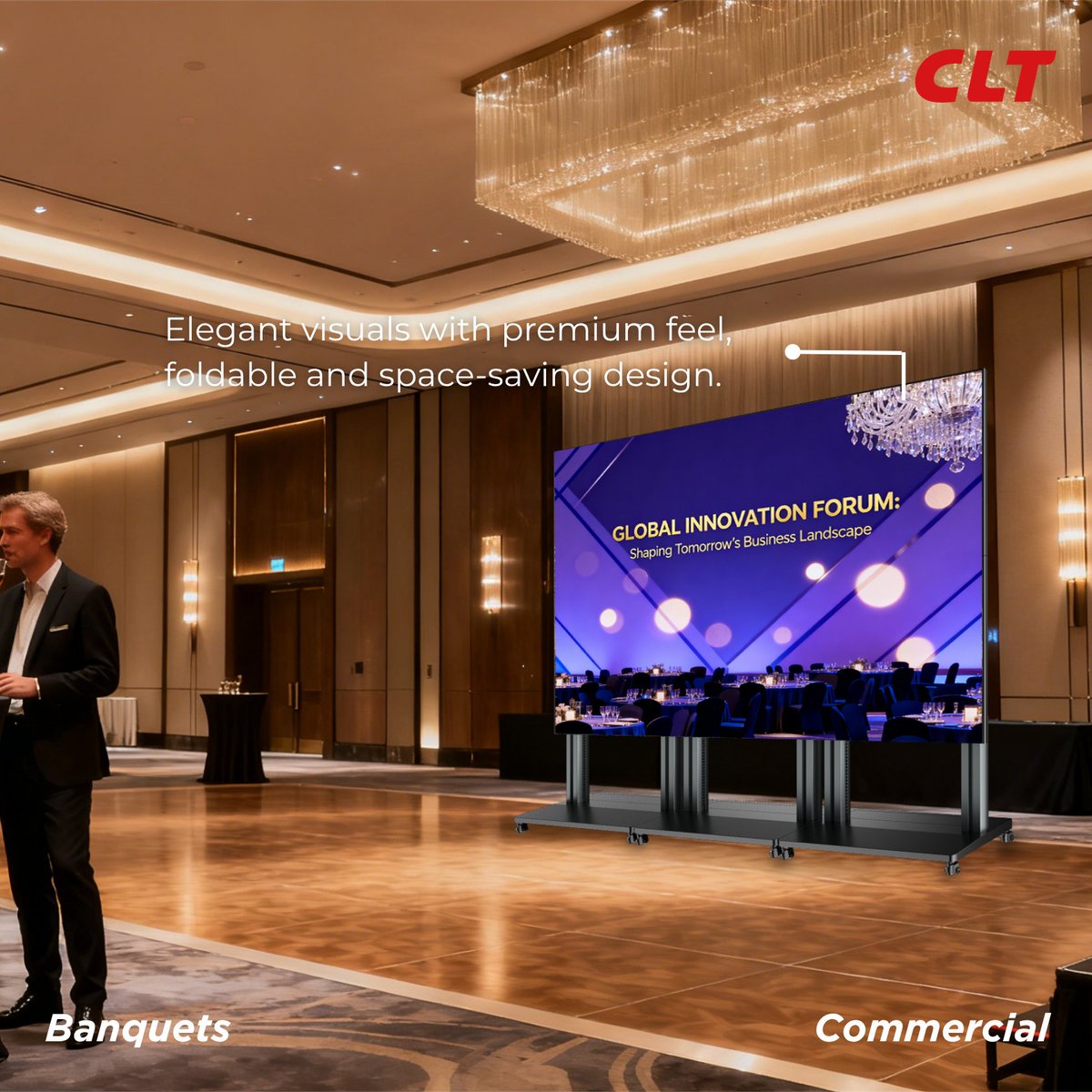 LedClt's tweet image. Meet 𝗠³𝗩𝗶𝗲𝘄 𝗦𝗲𝗿𝗶𝗲𝘀 — the display that gets invited everywhere. 🎉✨

It folds. It saves space. It moves effortlessly.
And it delivers stunning HD visuals, seamless splicing, and a truly premium experience — minus the hassle.

#CLT #CLTLED #Movableled #leddisplay
