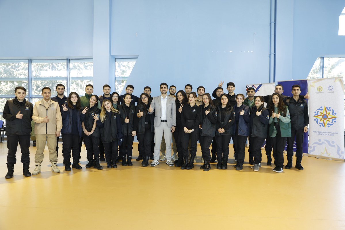 Fövqəladə hallar könüllüləri üçün stressin idarə olunmasına dair maarifləndirici təlim keçirilib. 🤓

Ətraflı məlumat üçün: facebook.com/share/p/1Cc8Y4…