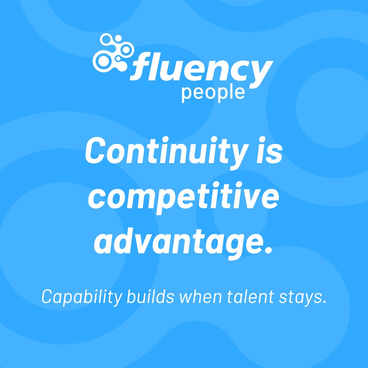 FluencyGroup's tweet photo. Hiring is important.  
But keeping the right people is transformational.  

In advanced industries, knowledge compounds over time.  
When talent stays, capability accelerates.  

Fluency People help businesses attract, develop, and retain the specialists who sustain long-term innovation.  

Because continuity is often the real competitive advantage.  

#FluencyPeople #TalentRetention #AdvancedIndustries #Leadership #WorkforceStrategy