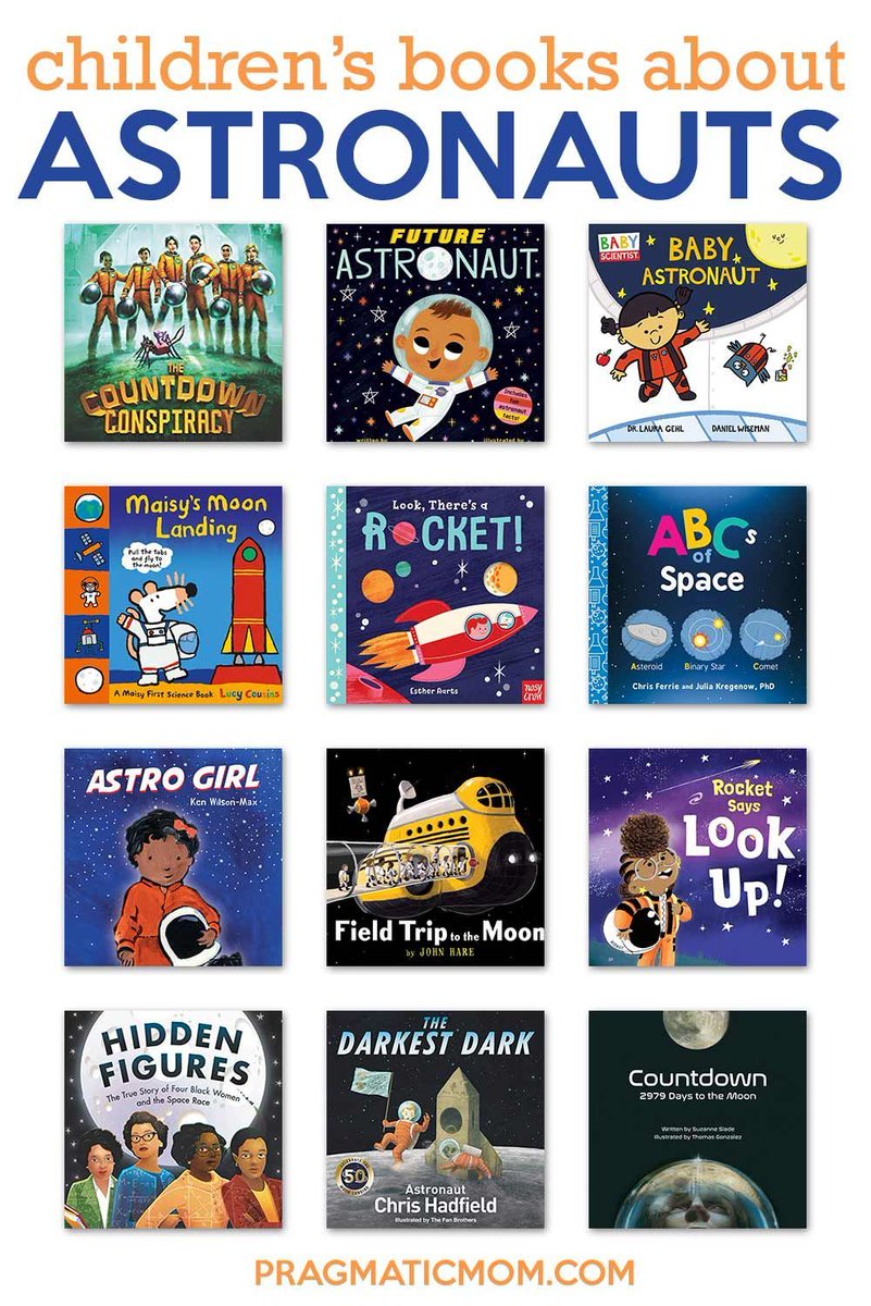 pragmaticmom's tweet image. Newly Updated! 52 Children's Books for Kids Who Admire Astronauts! buff.ly/Va9b6qB via @pragmaticmom #ReadYourWorld #Astronauts #Space #KidLit