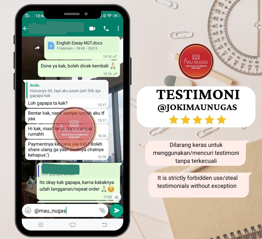 JOKI MAU NUGAS tweet media