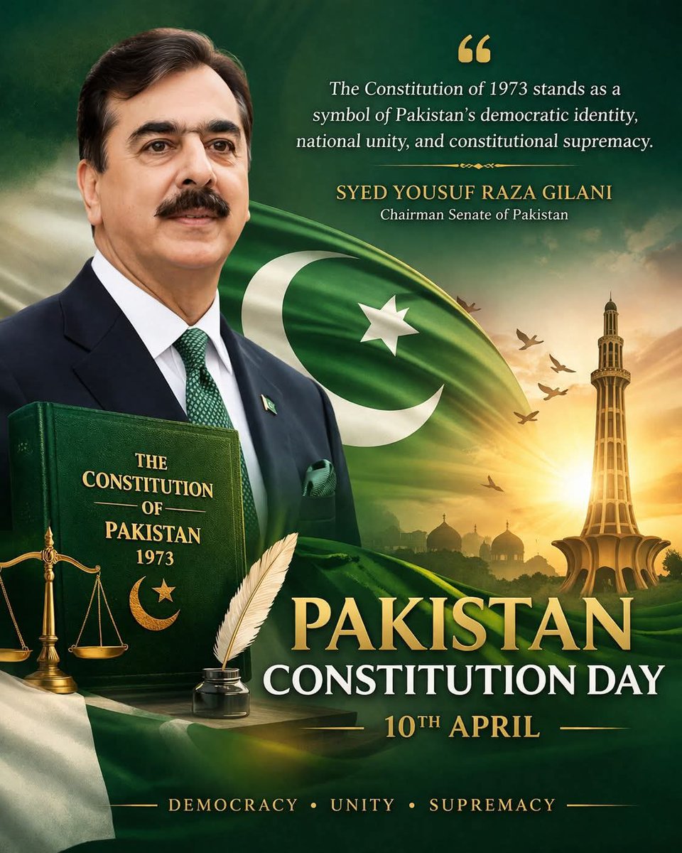 Syed Yousuf Raza Gillani tweet media